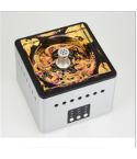 Filter Purification Ashtray Negative Ion Ashtray Intelligent Ashtray(Ssangyong Play Beads Silver)