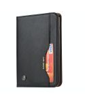 For kindle 2019 Knead Skin Texture Horizontal Flip Leather Case with Photo Frame & Holder & Card Slots & Wallet(Black)