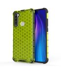 For Xiaomi Redmi Note 8T Shockproof Honeycomb PC + TPU Case(Green)