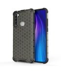 For Xiaomi Redmi Note 8T Shockproof Honeycomb PC + TPU Case(Grey)