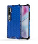 For Xiaomi Mi Note 10/Mi CC9 Pro Shockproof Honeycomb PC + TPU Case(Blue)
