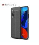 For Huawei Nova 6 Litchi Texture TPU Shockproof Case(Black)