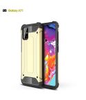 For Galaxy A71 Magic Armor TPU + PC Combination Case(Gold)