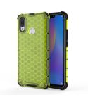 For Huawei Nova 3i  Shockproof Honeycomb PC + TPU Case(Green)