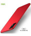 For Huawei P40 MOFI Frosted PC Ultra-thin Hard Case(Red)
