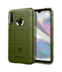 For Galaxy A70e Full Coverage Shockproof TPU Case(Army Green)