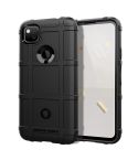 For Google Pixel 4a 4G Full Coverage Shockproof TPU Case(Black)