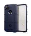 For Google Pixel 4a 4G Full Coverage Shockproof TPU Case(Blue)