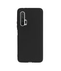 For Huawei Nova 6 Frosted Candy-Colored Ultra-thin TPU Phone Case(Black)