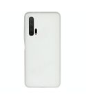 For Huawei Nova 6 Frosted Candy-Colored Ultra-thin TPU Phone Case(White)