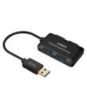 Onten 8102B USB 3.0 to USB 3.0 x 4 Adapter