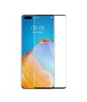 For Huawei P40 Pro ENKAY Hat-Prince 0.26mm 9H 3D Explosion-proof Full Screen Curved Heat Bending Tempered Glass Film