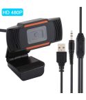 Webcam HD 480P PC Camera for Skype for Android TV   Rotatable Computer Camera USB Web Cam