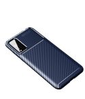 For Huawei Honor Play 4T Pro Carbon Fiber Texture Shockproof TPU Case(Blue)