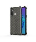 For OPPO Realme 5i  Shockproof Honeycomb PC + TPU Case(Grey)
