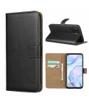 For Huawei Nova 6SE/P40 Lite/Nova 7i Horizontal Flip Holster With Magnetic Clasp and Bracket and Card Slot and Wallet(Black)