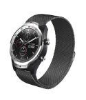 22mm For Huawei Watch GT2e GT2 46mm Milanese Metal Watch Band(Black)