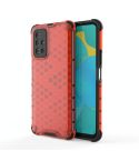 For Huawei Nova 7 Pro  Shockproof Honeycomb PC + TPU Case(Red)