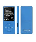 Fashion Portable LCD Screen FM Radio Video Games Movie MP3 MP4 Player Mini Walkman, Memory Capacity:4GB(Blue)