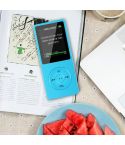 Fashion Portable LCD Screen FM Radio Video Games Movie MP3 MP4 Player Mini Walkman, Memory Capacity:8GB(Blue)