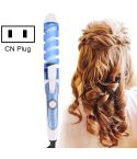 Hair Styling Tool Hair Curler Roller Spiral Curling Iron(Blue)