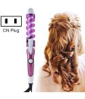 Hair Styling Tool Hair Curler Roller Spiral Curling Iron(Purple)