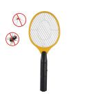 Hand Racket Mosquito Swatter Insect Home Garden Pest Bug Fly Mosquito Zapper Swatter Killer Electric Fly Swatter(YELLOW)