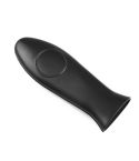Silicone Pot Holder Handle Anti Slip Cover for Kitchen Thick Soft Pot Handle(Black)