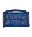 Genuine Leather Women Hand Bag Female Fashion Chain Shoulder Bag Luxury Designer Tote Messenger Bags(Future blue)