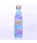 Thermal Cup Vacuum Flask Heat Water Bottle Portable Stainless Steel Sports Kettle, Capacity:500ml(Concha Margaritifera)