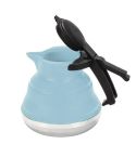 Kitchen Foldable Silicone Water Coffee Teapot(Sky Blue)