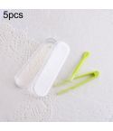 5pcs Portable Contact Lens Special Tweezer and Stick Set Travel Kit(Green)