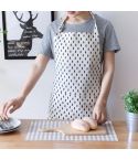 Nordic Style Cotton Linen Printing Apron(Trees)