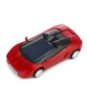 3PCS Solar Toys Car  Powered Mini Car Racer Toy For Kids(Red)