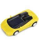 3PCS Solar Toys Car  Powered Mini Car Racer Toy For Kids(Yellow)