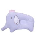 Baby Breathable Elephant Neck Cervical Pillow Anti-head Correction Head Shape Pillow(Purple)