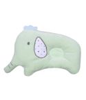 Baby Breathable Elephant Neck Cervical Pillow Anti-head Correction Head Shape Pillow(Green)