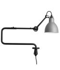 Classic Adjustable Modern Industrial Long Swing Arm Wall Lamp with LED Light Source(Gray)