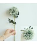 Dandelion Flower Ball Simulation Flower Home Decoration Wedding Bouquet(Green)