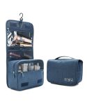 Cubes Portable Large Capacity Simple Multi-function Organize Bag Travel Storage Bag(Navy)