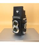 Double Reflex Camera Model Retro Camera Props Decorations Handheld Camera Model(Black (Original))