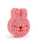 Baby Newborn Child Bath Artifact Sponge(Pink Rabbit)