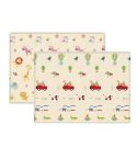 Baby Children Cartoon Thick Folding Comfortable Crawling Mat Game Pad(Animal + Transportation)