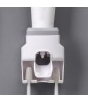 Bathroom Wall-mounted Automatic Toothpaste Squeezing Artifact(Gray)