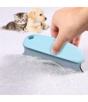 Multifunctional Pet Dog Cat Hair Cleaning Brush Cleaner(Light Blue)