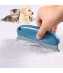 Multifunctional Pet Dog Cat Hair Cleaning Brush Cleaner(Dark Blue)