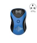 Ultrasonic Mouse Repeller Energy-Saving Silent Insect Repeller, Plug Type:UK Plug(Blue Black)