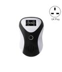 Ultrasonic Multifunctional Mouse Repeller Energy-Saving Silent Insect Repeller, Plug Type:UK Plug(Black White)