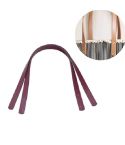 60cm Straight Rivet PU Crossbody Bag Strap Bag Accessories(Red Wine)