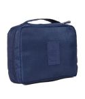 Convenient Travel Cosmetic Makeup Toiletry Case Wash Organizer Storage Pouch Bag(Dark blue)